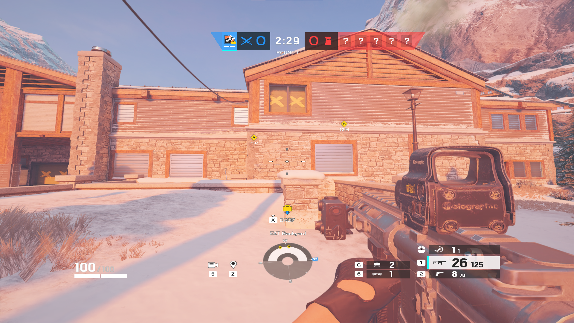 Before - Rainbow Six Siege cheat comparison